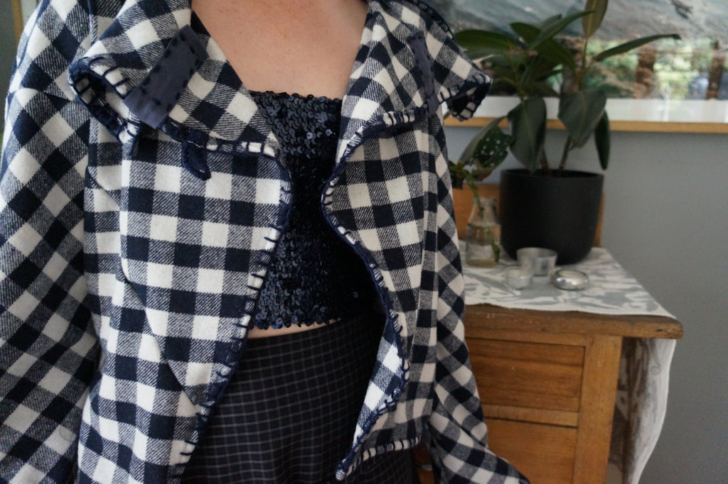 Lane Strapless - Navy