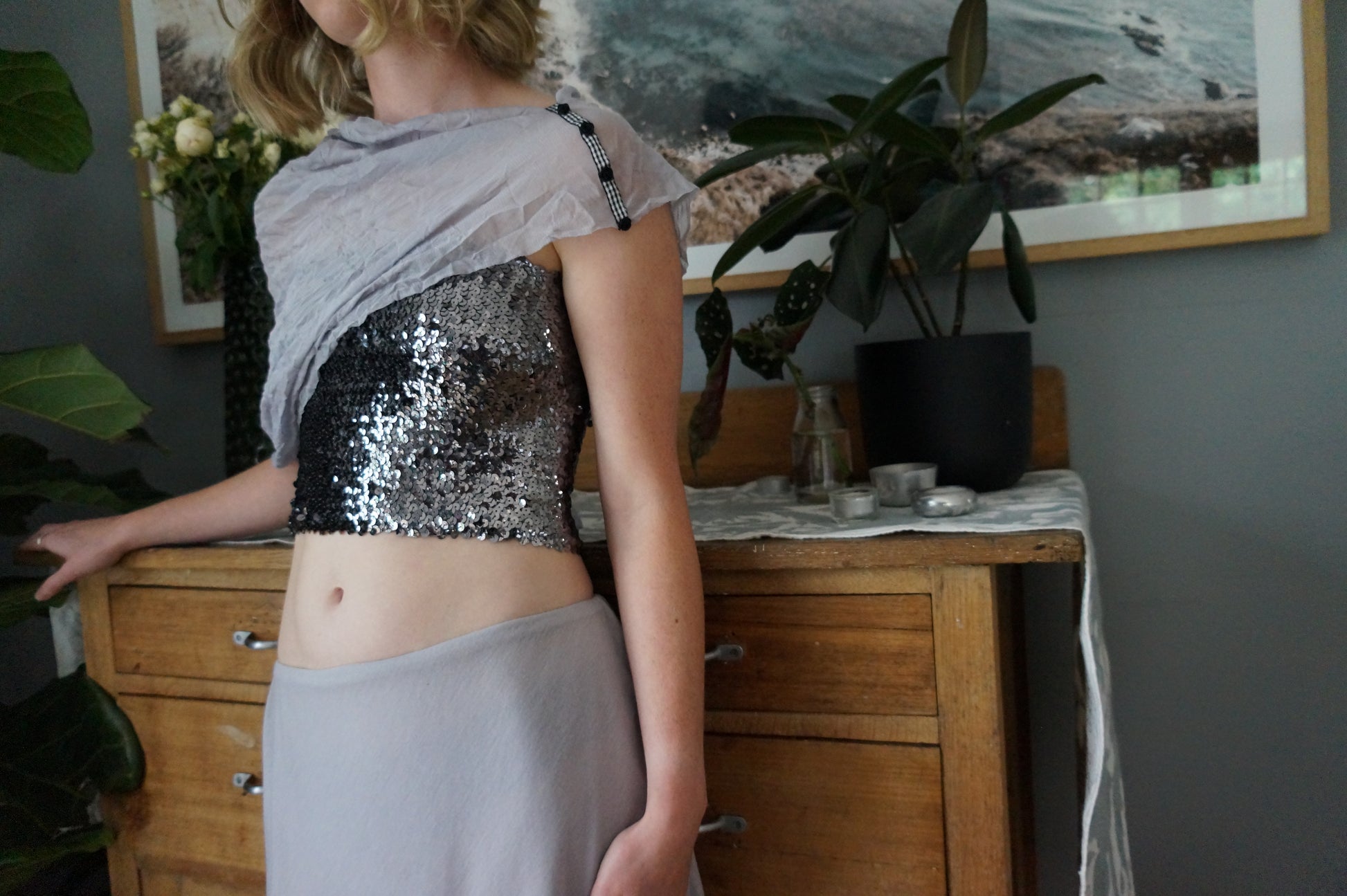 Lane Strapless - Smoke