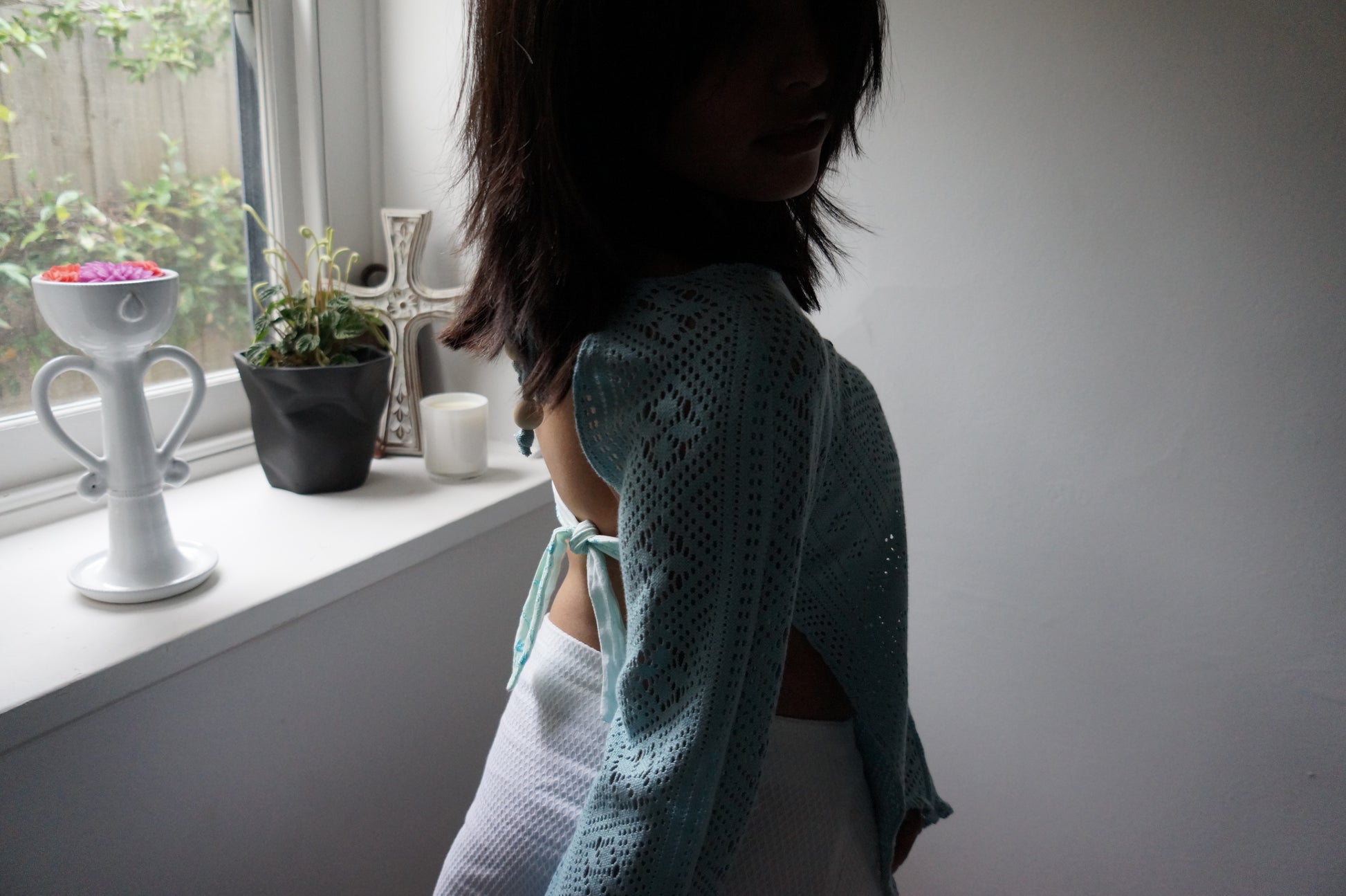 Suzie Backless Long Sleeve