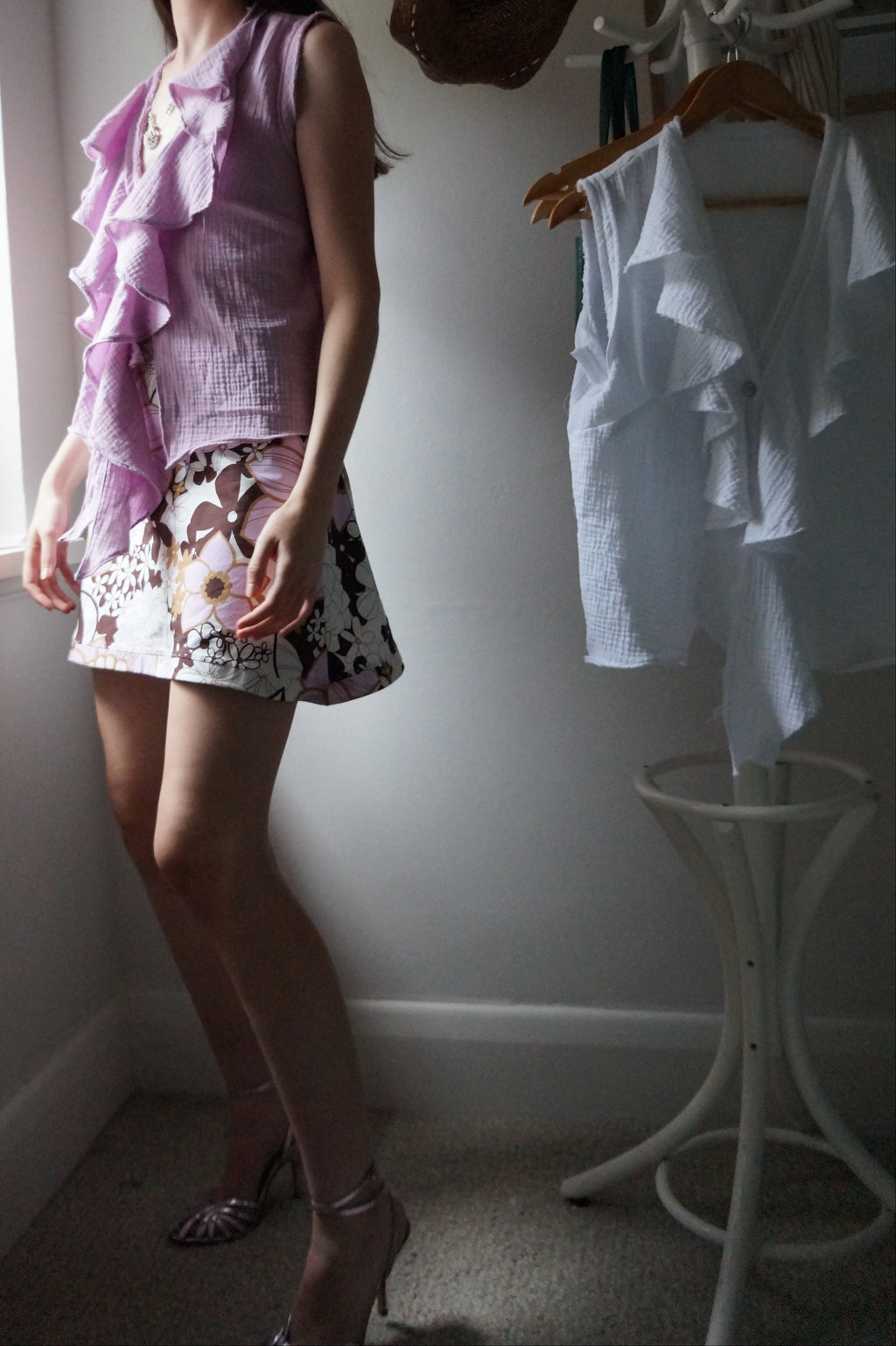 Holly Ruffle Top