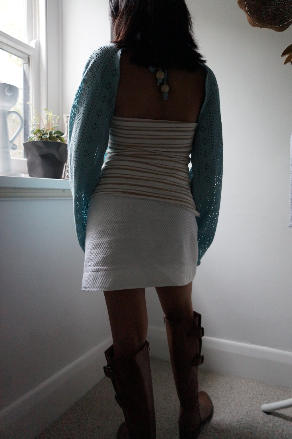Suzie Backless Long Sleeve
