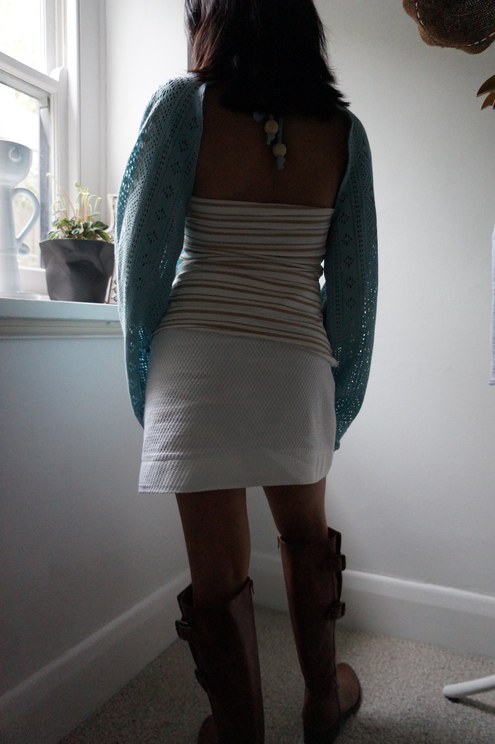 Suzie Backless Long Sleeve