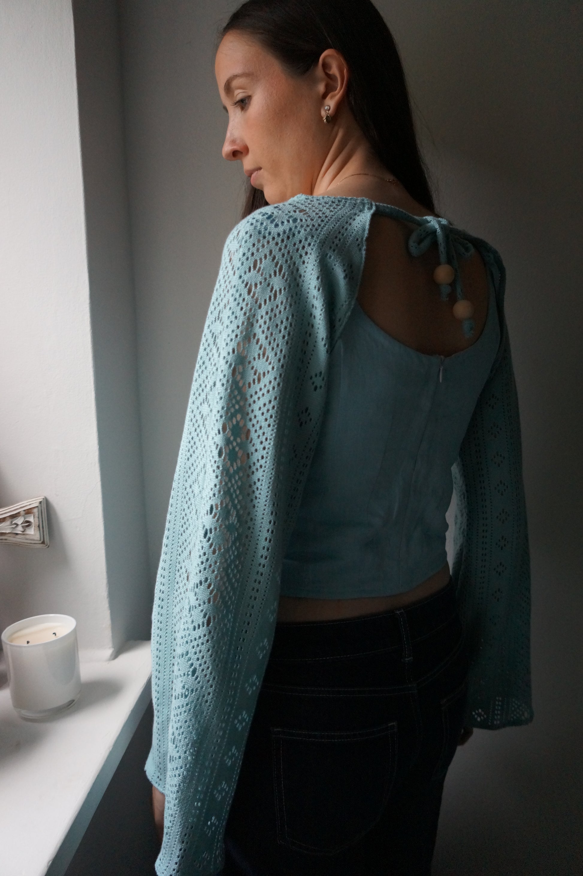 Suzie Backless Long Sleeve