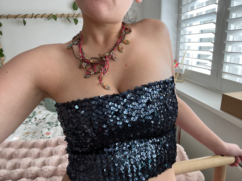 Lane Strapless - NAVY